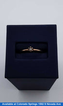 Women's Ring - Yellow Gold 10k (.417) 1.3 grams Size 7