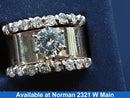 Women's Ring - Yellow Gold 10k (.417) 12.8 grams Size 8.5