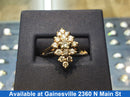 Women's Ring - Yellow Gold 14k (.585) 4.6 grams Size 10.5