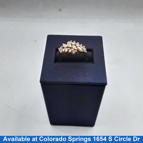 Women's Ring - Yellow Gold 14k (.585) 4.5 grams Size 6.5