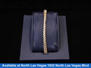 Tennis Bracelet - Yellow Gold 14k (.585) 14.8 grams 22 inch