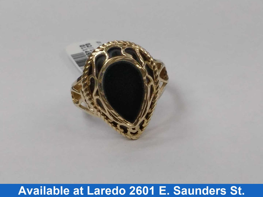Women's Ring - Yellow Gold 14k (.585) 3.8 grams Size 7