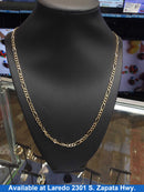 Figaro Chain - Yellow Gold 10k (.417) 12.6 grams 24 inch