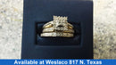Ring - Engagement Set - Yellow Gold 10k (.417) 4.5 grams Size 6