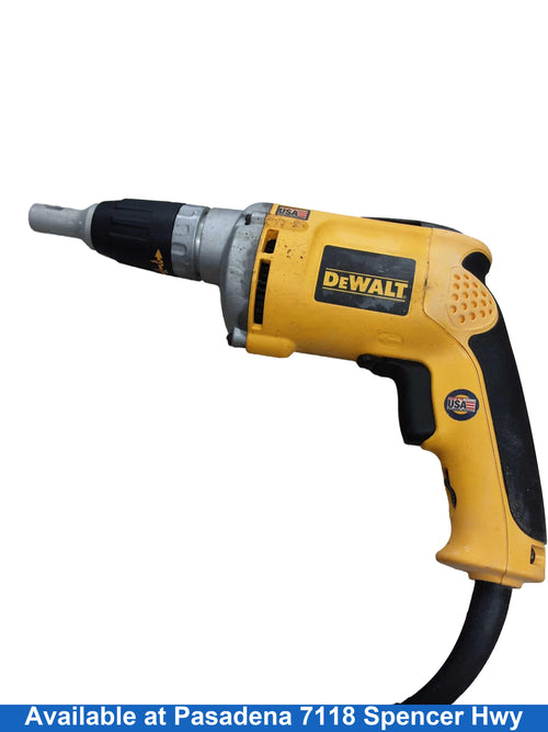Dewalt Dw272 Yellow Corded Standard Drill