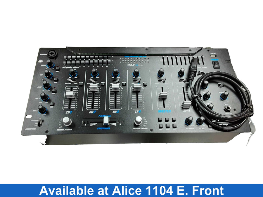 Pyle Pro Pyd1964b.5 Black Analog Mixer