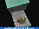 Women's Ring - Anniversary - Yellow Gold 10k (.417) 5.3 grams Size 20