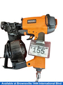 Ridgid R175rnd Orange Pneumatic Roofing Nailer