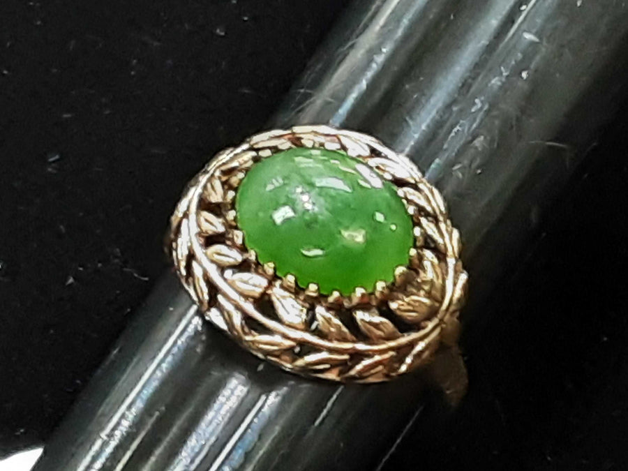 Women's Ring - Yellow Gold 10k (.417) 2.4 grams Size 4