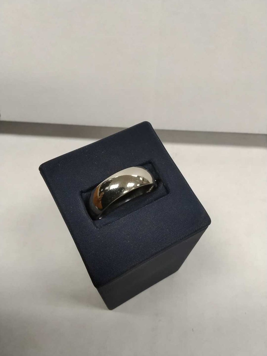 Ring - Wedding Band - White Gold 14k (.585) 11.3 grams Size 11