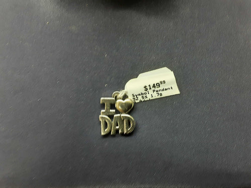Symbol Pendant - Silver 1.7 grams