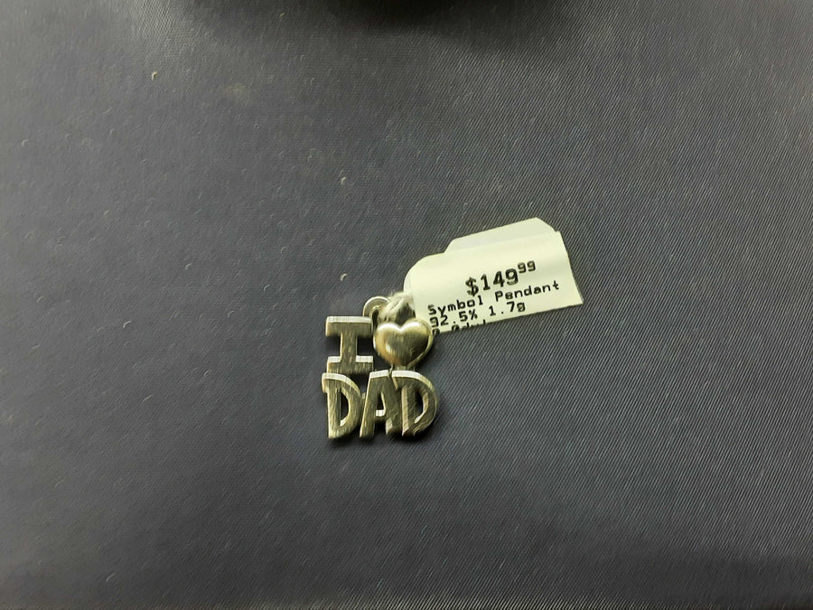 Symbol Pendant - Silver 1.7 grams