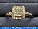 Women's Ring - White Gold 10k (.417) 3.1 grams Size 8.5