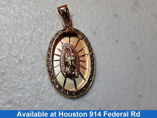 Religious Pendant - Yellow Gold 14k (.585) 1.8 grams