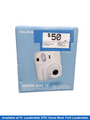 Fujifilm Instax Mini 12 White Instant Film Camera