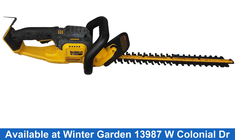 Dewalt Dcht820 Yellow Cordless Hedge Trimmer