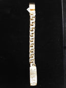 ID Bracelet - Yellow Gold 14k (.585) 107.1 grams 10 inch
