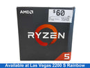 Amd Ryzen 5.2600 Black Computer Accessory