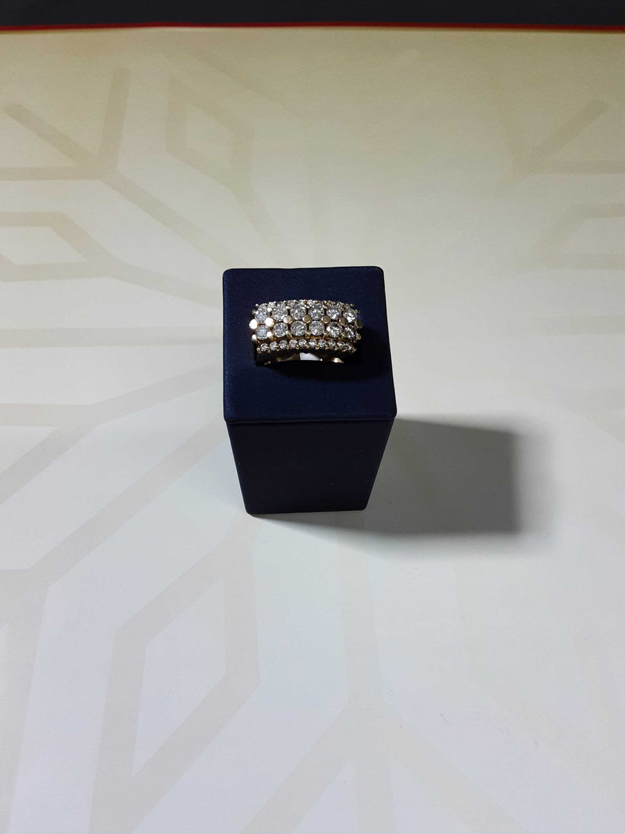 Men's Ring - Yellow Gold 14k (.585) 16.1 grams Size 9