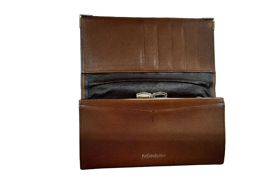 Saint Lauren Brown Wallet