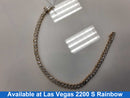Tennis Bracelet - Yellow Gold 10k (.417) 8 grams 10 inch