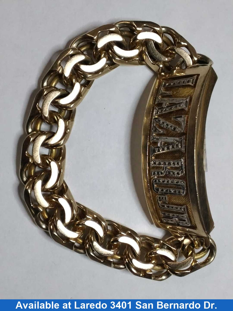 ID Bracelet - Yellow Gold 10k (.417) 67.9 grams 5 inch