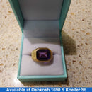 Men's Ring - Yellow Gold 18k (.750) 17.2 grams Size 6.5