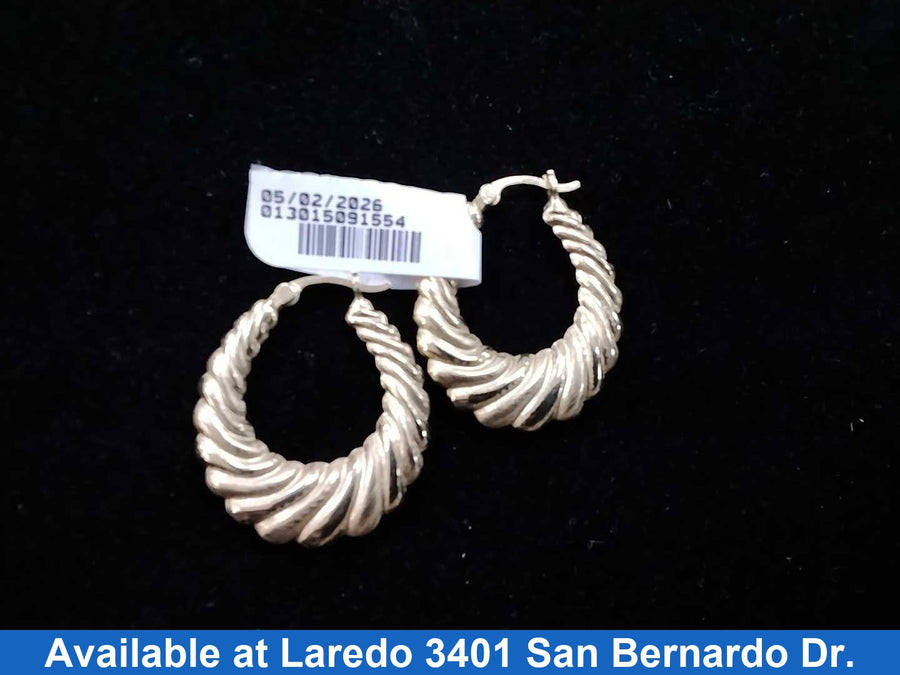 Shrimp Earrings - Yellow Gold 14k (.585) 2.4 grams