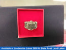 Men's Ring - White Gold 10k (.417) 6.4 grams Size 13.5