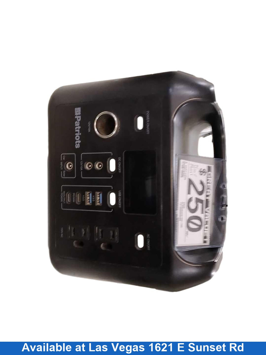 4 Patriots D320 Black Generator