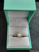 Women's Ring - Solitaire - Yellow Gold 10k (.417) 1.8 grams Size 5.5