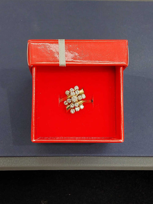 Women's Ring - Yellow Gold 14k (.585) 4.5 grams Size 8.5