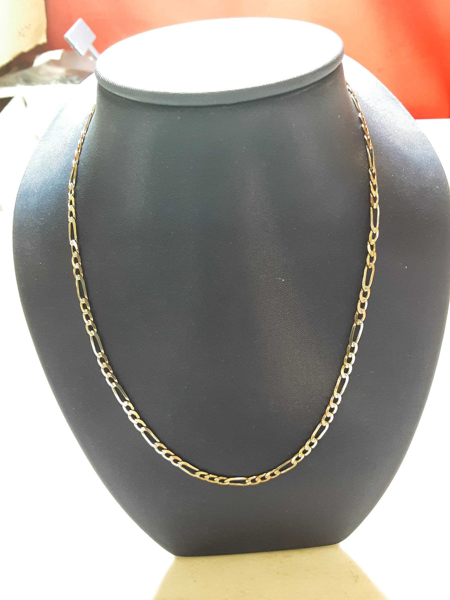 Figaro Chain - Yellow Gold 10k (.417) 8.2 grams 24 inch