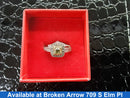 Women's Ring - Yellow Gold 14k (.585) 5 grams Size 20