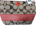 Coach L1221-f19046 Orange Purse / Handbag