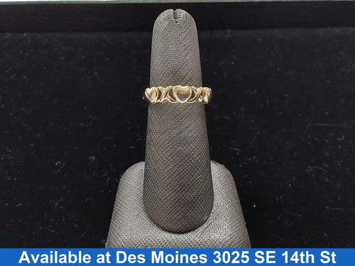 Women's Ring - Yellow Gold 10k (.417) 1.7 grams Size 7