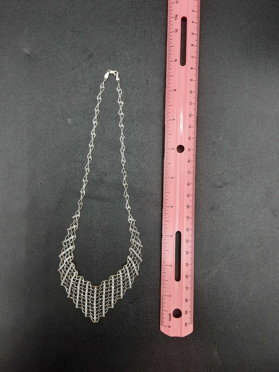 Chain - Tricolor Gold 10k (.417) 8.3 grams 18 inch