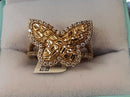 Women's Ring - Yellow Gold 10k (.417) 3.7 grams Size 8