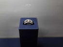 Ring - Wedding Band - White Gold 14k (.585) 6.4 grams Size 7