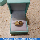 Men's Ring - Yellow Gold 14k (.585) 5.5 grams Size 20