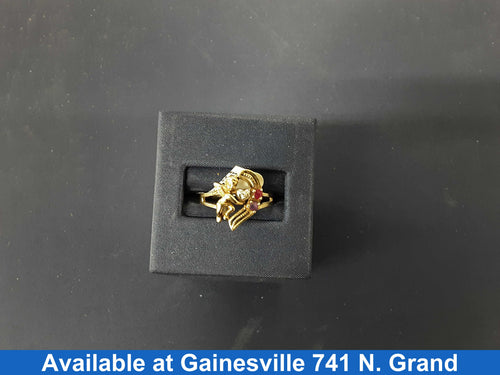 Women's Ring - Yellow Gold 10k (.417) 2.2 grams Size 8.5