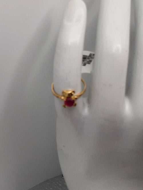 Women's Ring - Yellow Gold 14k (.585) 1 grams Size 4