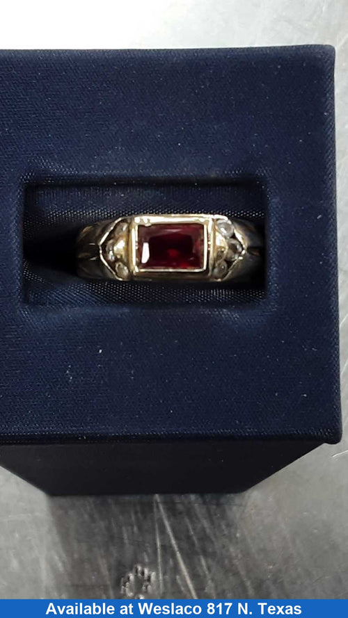 Men's Ring - Yellow Gold 10k (.417) 4 grams Size 10