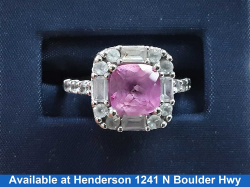 Women's Ring - White Gold 10k (.417) 3.1 grams Size 20