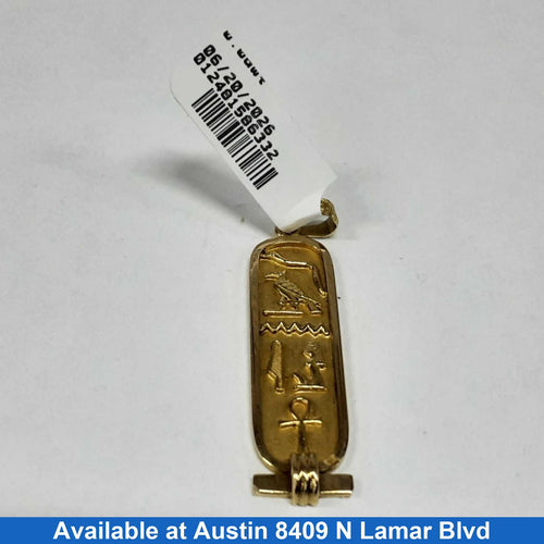 Symbol Pendant - Yellow Gold 18k (.750) 3.9 grams