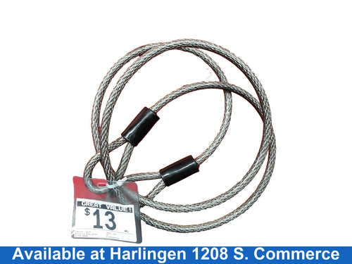Master Lock Cable Lock Black