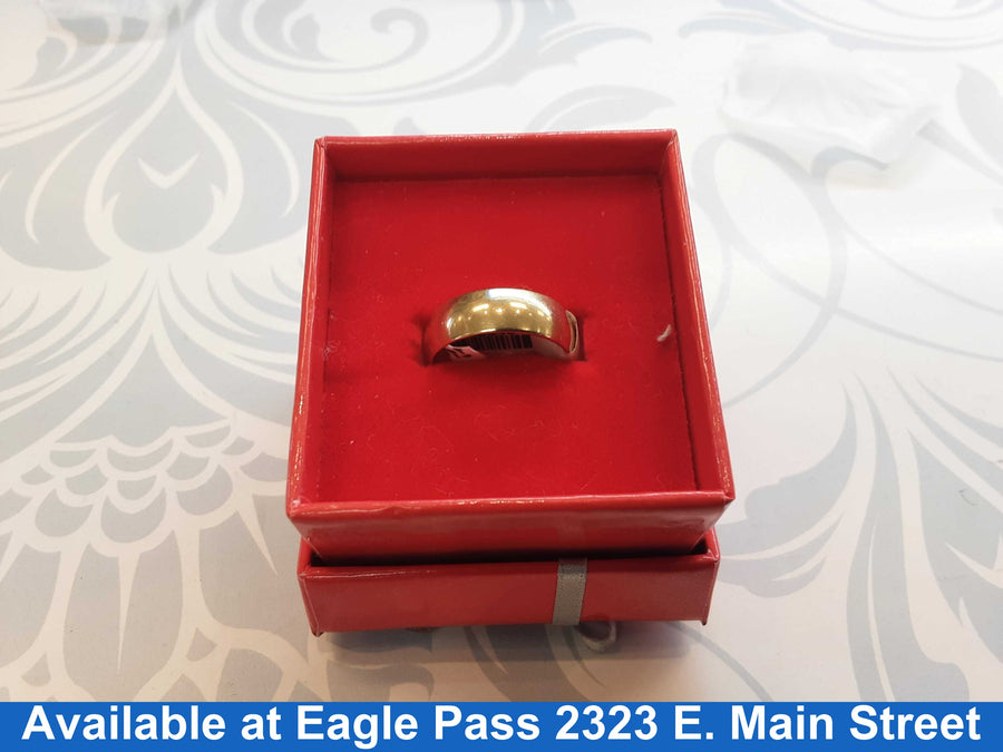 Ring - Wedding Band - Yellow Gold 10k (.417) 1.7 grams Size 6