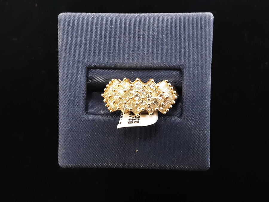 Women's Ring - Yellow Gold 14k (.585) 5.9 grams Size 7
