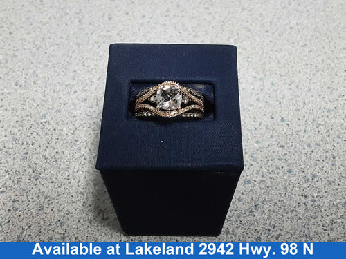 Women's Ring - Rose Gold 14k (.585) 4.1 grams Size 7.5