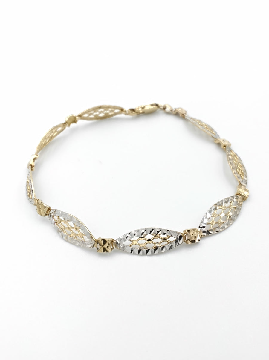 Link Bracelet - Yellow Gold 10k (.417) 3.5 grams 8 inch